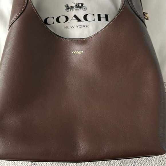 Coach • Brooklyn Shoulder Bag 28 in Maple! - Picture 2 of 14